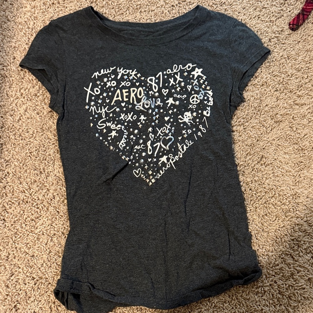 Gray Graphic T-Shirt